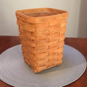 Longaberger 1996 Tall “Utensil” Basket